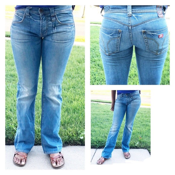 Miss Sixty Jeans Miss Sixty Zuma Y2k Straight Slight Flare Bootcut Jeans Made In Italy Size